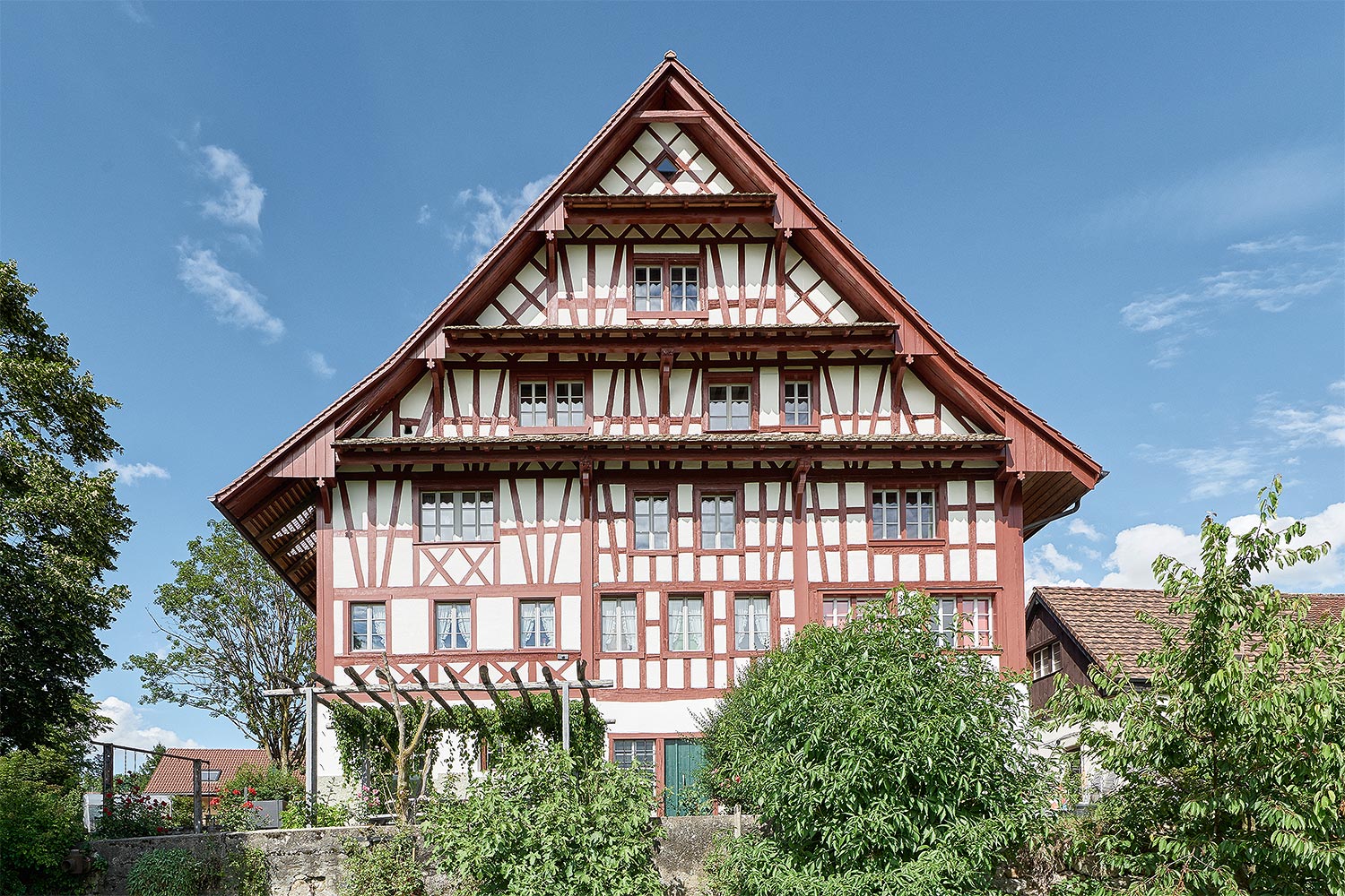 Sanierung historischer klosterhof in kappel am albis