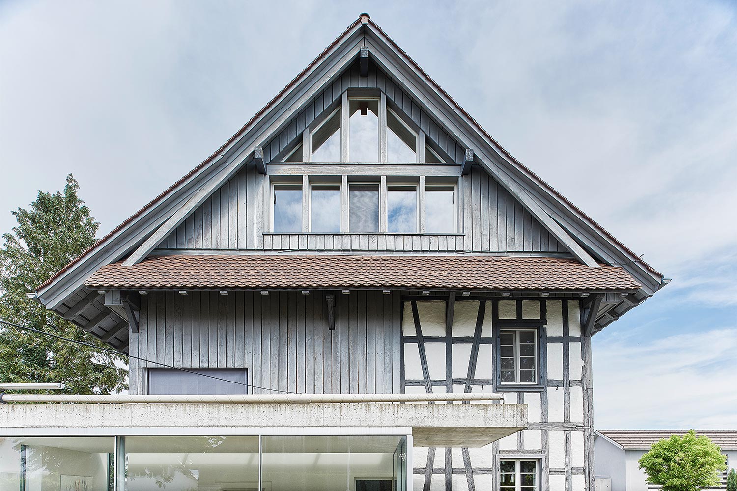 Sanierung historisches einfamilienhaus in ebertswil